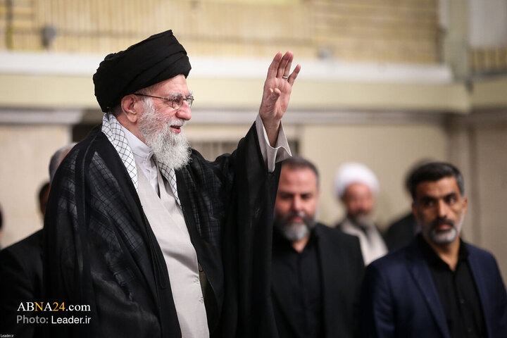 عزاداری شهادت امام رضا (ع) با حضور رهبر معظم انقلاب اسلامی