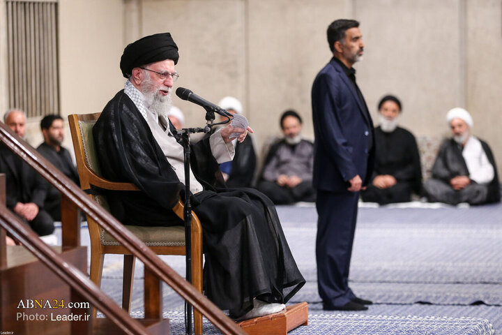 عزاداری شهادت امام رضا (ع) با حضور رهبر معظم انقلاب اسلامی
