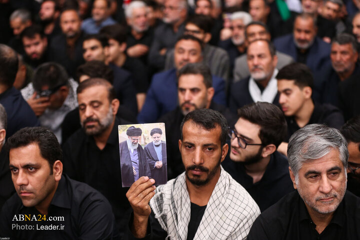 عزاداری شهادت امام رضا (ع) با حضور رهبر معظم انقلاب اسلامی