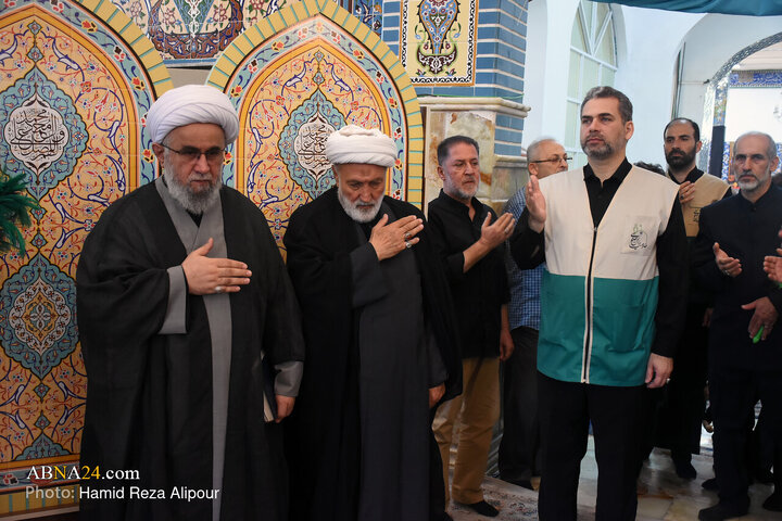 گزارش تصویری | مراسم عزاداری سالروز شهادت امام رضا(ع) در جوار بارگاه حضرت فاطمه اخری(س)