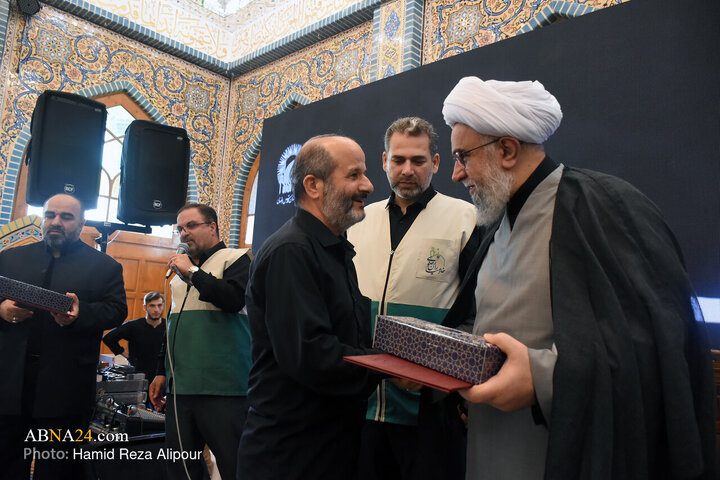 مراسم عزاداری سالروز شهادت امام رضا(ع) در جوار بارگاه حضرت فاطمه اخری(س)