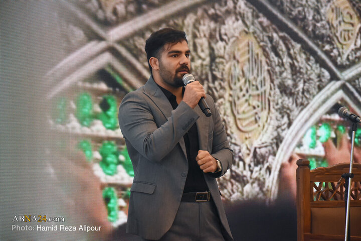 مراسم عزاداری سالروز شهادت امام رضا(ع) در جوار بارگاه حضرت فاطمه اخری(س)