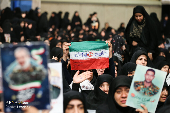 عزاداری شهادت امام رضا (ع) با حضور رهبر معظم انقلاب اسلامی