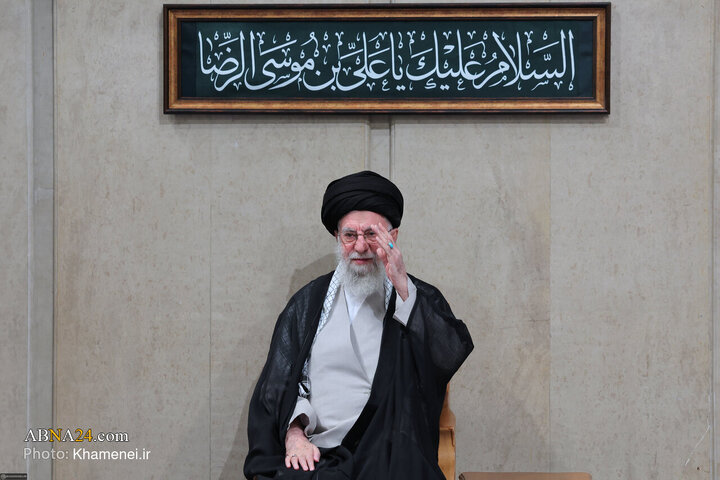 عزاداری شهادت امام رضا (ع) با حضور رهبر معظم انقلاب اسلامی