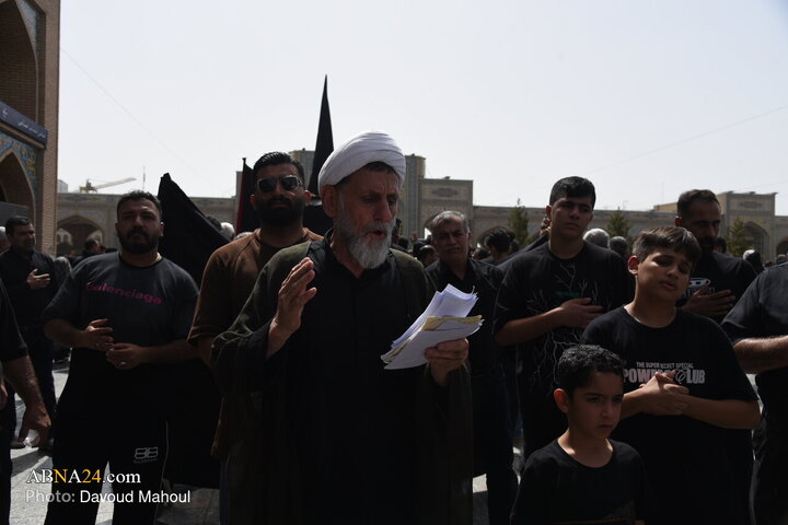 گزارش تصویری | عزاداری شهادت امام رضا (ع) در مشهد مقدس _ ۲