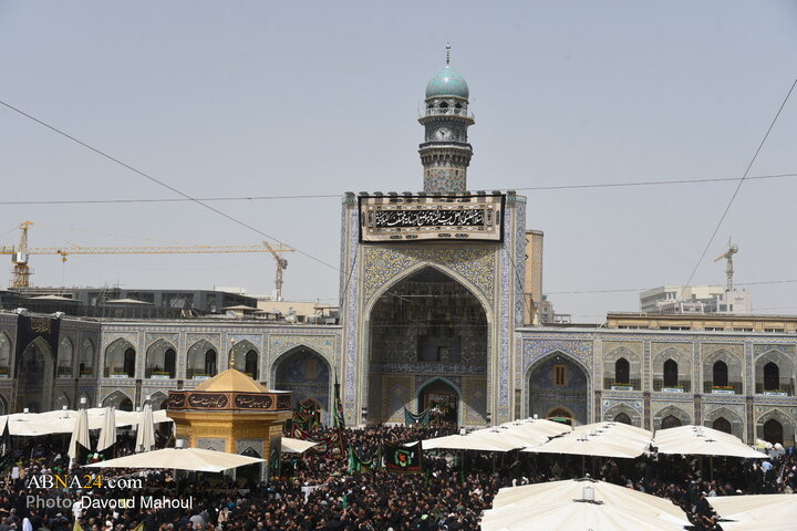 گزارش تصویری | عزاداری شهادت امام رضا (ع) در مشهد مقدس _ ۲
