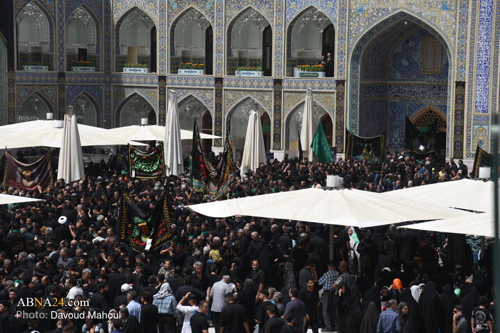 گزارش تصویری | عزاداری شهادت امام رضا (ع) در مشهد مقدس _ ۲