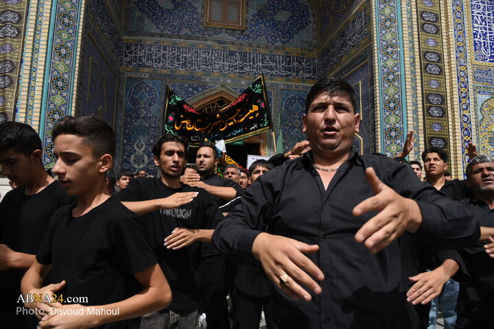 گزارش تصویری | عزاداری شهادت امام رضا (ع) در مشهد مقدس _ ۲