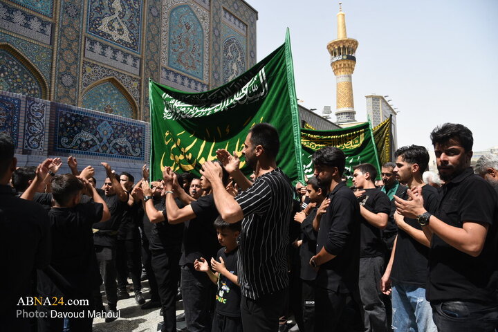گزارش تصویری | عزاداری شهادت امام رضا (ع) در مشهد مقدس _ ۲