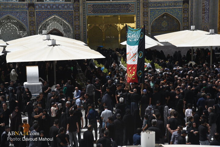 گزارش تصویری | عزاداری شهادت امام رضا (ع) در مشهد مقدس _ ۲