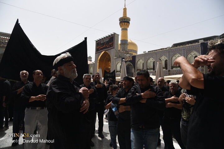 گزارش تصویری | عزاداری شهادت امام رضا (ع) در مشهد مقدس _ ۲