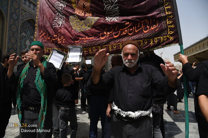 گزارش تصویری | عزاداری شهادت امام رضا (ع) در مشهد مقدس _ ۲