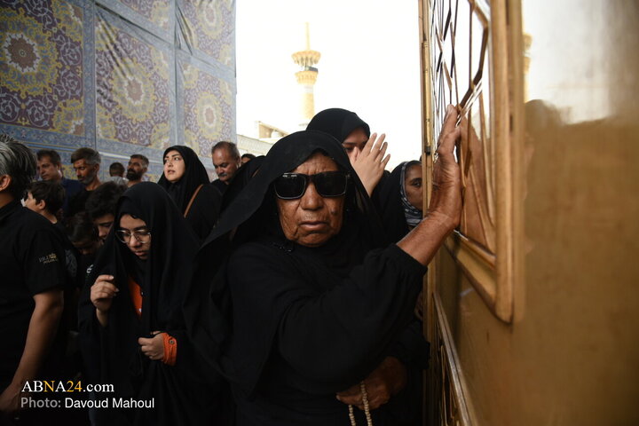 گزارش تصویری | عزاداری شهادت امام رضا (ع) در مشهد مقدس _ ۲