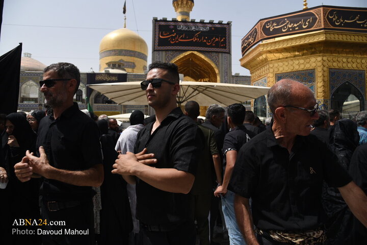 گزارش تصویری | عزاداری شهادت امام رضا (ع) در مشهد مقدس _ ۲