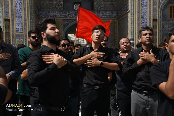 گزارش تصویری | عزاداری شهادت امام رضا (ع) در مشهد مقدس _ ۲