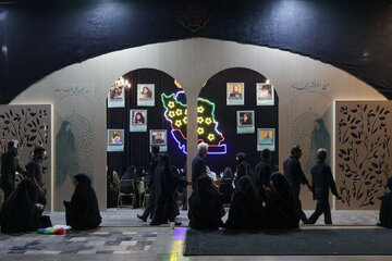Photo: Organizing "Novel of Light" cultural and artistic event in Mashhad