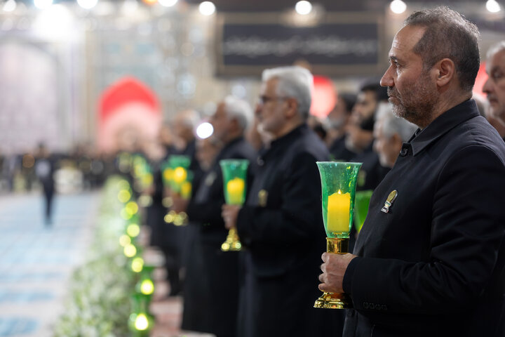Photos (1): Khotbeh-Khani ceremony held at shrine on eve of Imam Reza’s martyrdom
