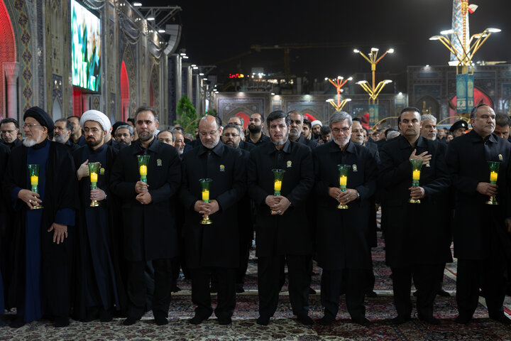 Photos (1): Khotbeh-Khani ceremony held at shrine on eve of Imam Reza’s martyrdom