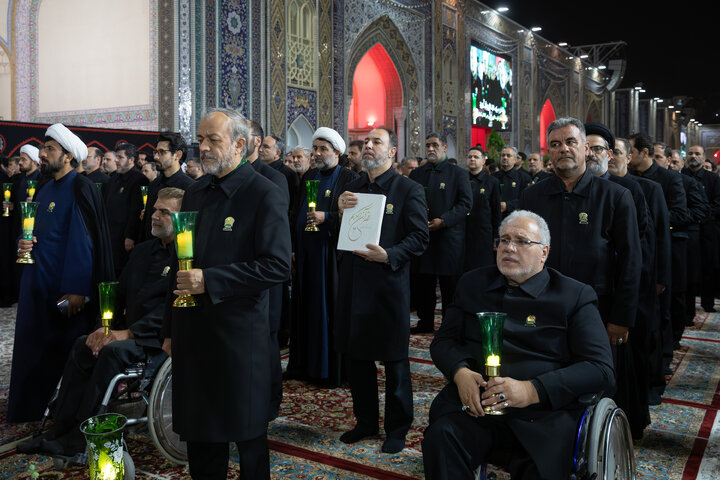 Photos (1): Khotbeh-Khani ceremony held at shrine on eve of Imam Reza’s martyrdom