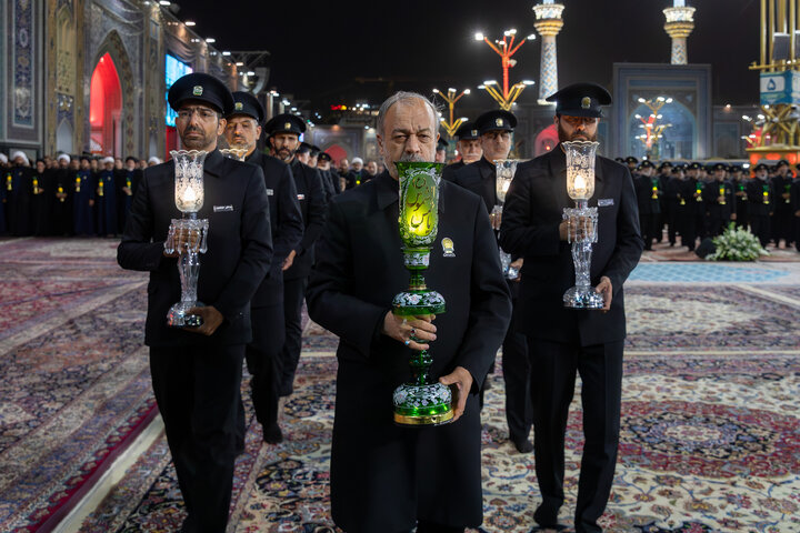 Photos (1): Khotbeh-Khani ceremony held at shrine on eve of Imam Reza’s martyrdom