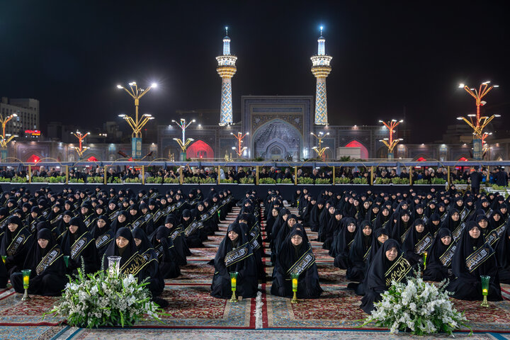 Photos (1): Khotbeh-Khani ceremony held at shrine on eve of Imam Reza’s martyrdom