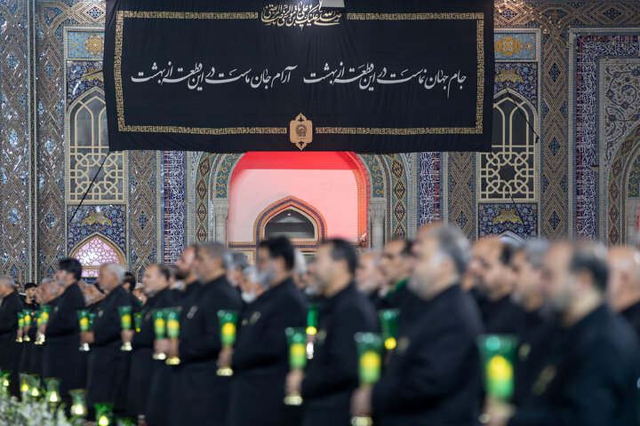 Photos (1): Khotbeh-Khani ceremony held at shrine on eve of Imam Reza’s martyrdom