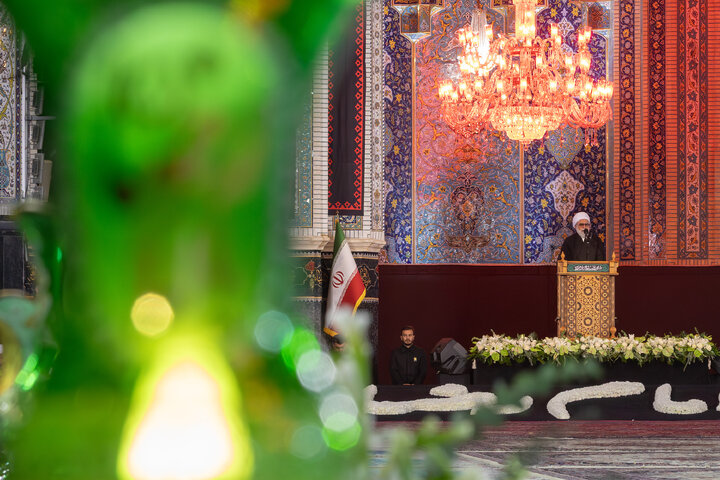 Photos (1): Khotbeh-Khani ceremony held at shrine on eve of Imam Reza’s martyrdom