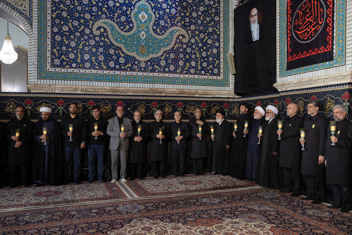 Photos (1): Khotbeh-Khani ceremony held at shrine on eve of Imam Reza’s martyrdom