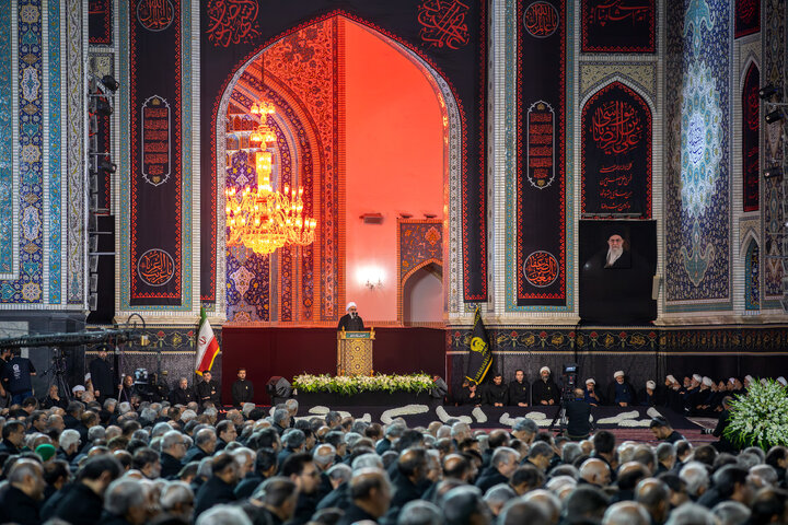 Photos (1): Khotbeh-Khani ceremony held at shrine on eve of Imam Reza’s martyrdom
