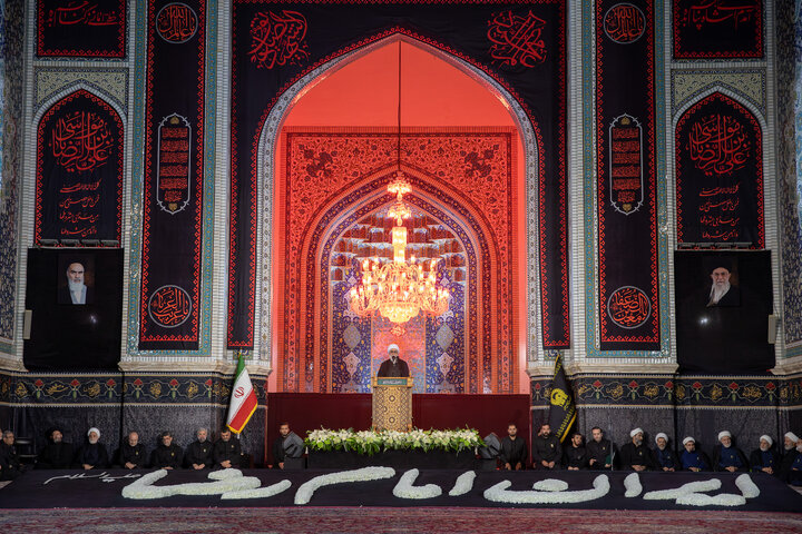 Photos (1): Khotbeh-Khani ceremony held at shrine on eve of Imam Reza’s martyrdom