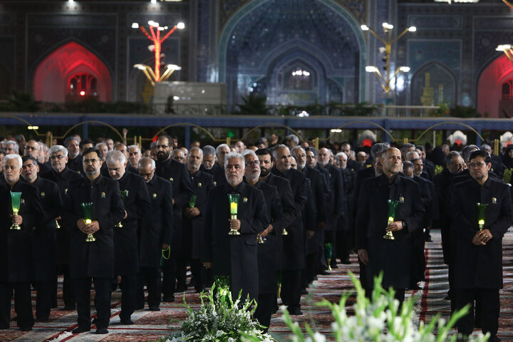 Photos (2): Khotbeh-Khani ceremony held at shrine on eve of Imam Reza’s martyrdom