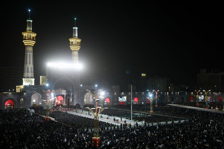 Photos (2): Khotbeh-Khani ceremony held at shrine on eve of Imam Reza’s martyrdom