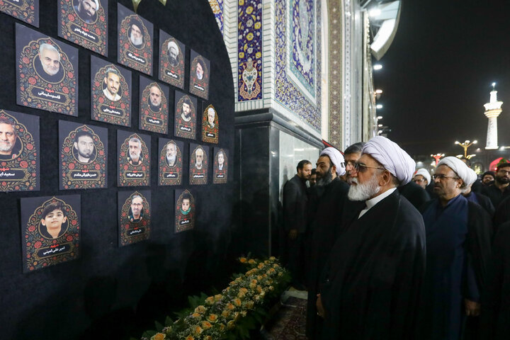 Photos (2): Khotbeh-Khani ceremony held at shrine on eve of Imam Reza’s martyrdom