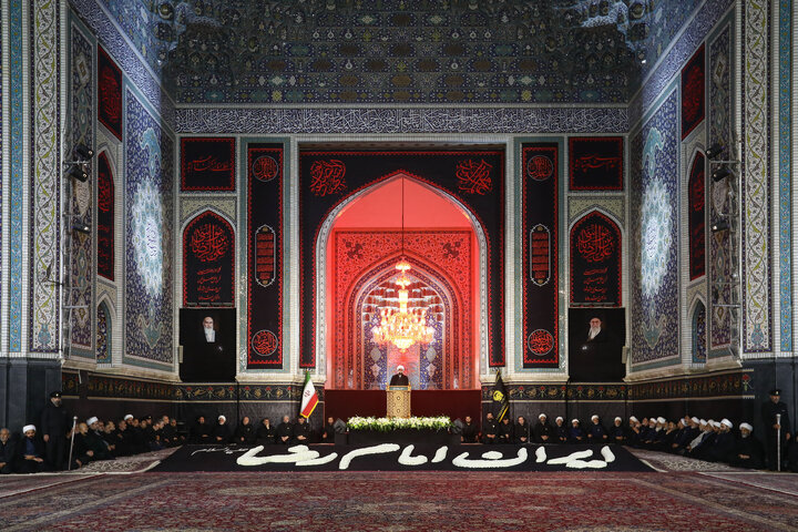Photos (2): Khotbeh-Khani ceremony held at shrine on eve of Imam Reza’s martyrdom