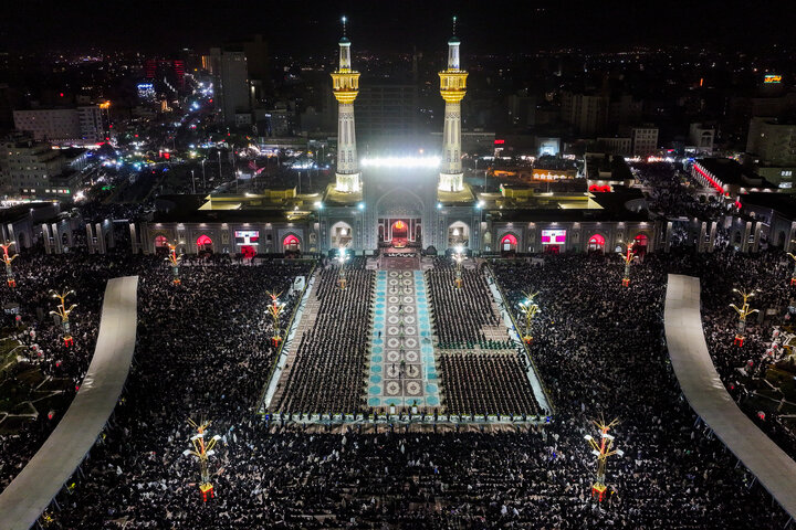 Photos (2): Khotbeh-Khani ceremony held at shrine on eve of Imam Reza’s martyrdom