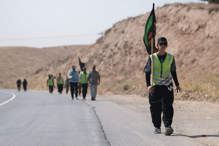 تقرير مصور/ موکب الإمام الجواد(ع) على طريق زوار مشایة الإمام الرضا (ع)