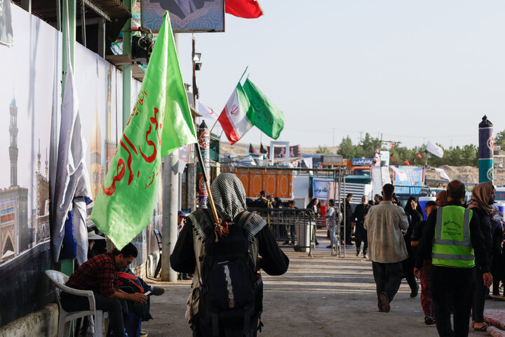 تقرير مصور/ موکب الإمام الجواد(ع) على طريق زوار مشایة الإمام الرضا (ع)