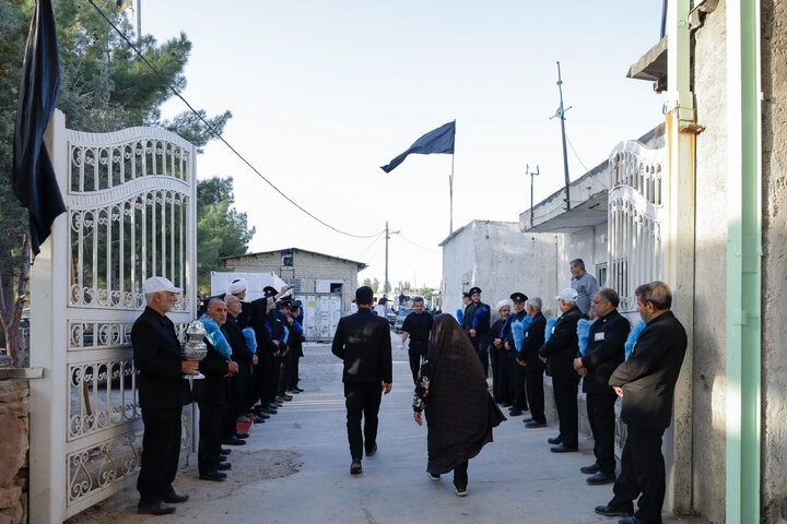 تقرير مصور/ موکب الإمام الجواد(ع) على طريق زوار مشایة الإمام الرضا (ع)