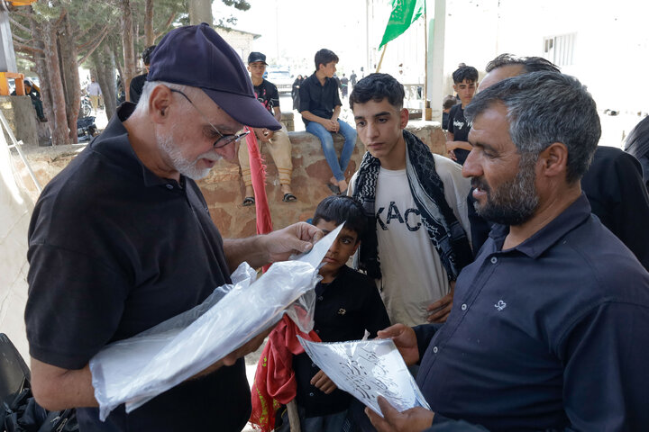 تقرير مصور/ موکب الإمام الجواد(ع) على طريق زوار مشایة الإمام الرضا (ع)