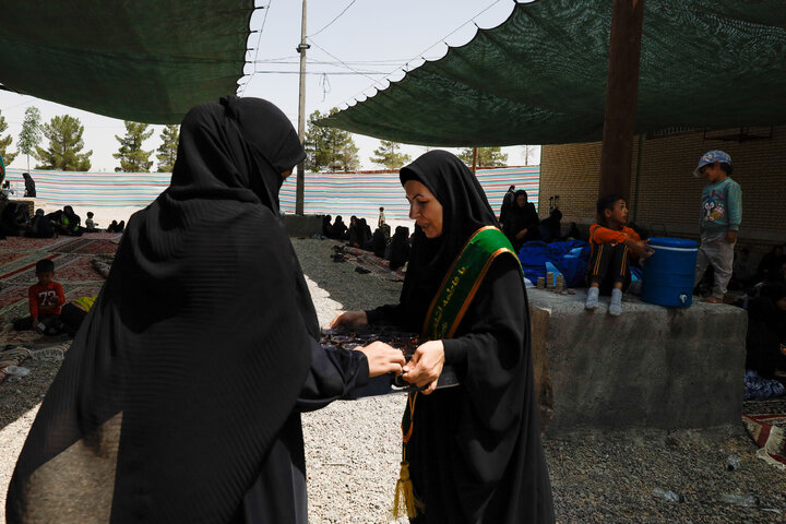 تقرير مصور/ موکب الإمام الجواد(ع) على طريق زوار مشایة الإمام الرضا (ع)