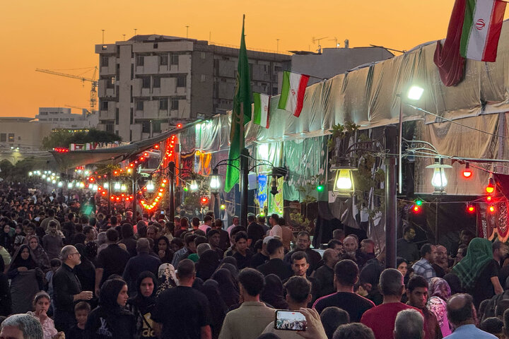 تقرير مصور/ مواکب خدمة العشرة الأخيرة من شهر صفر في مدینة مشهد