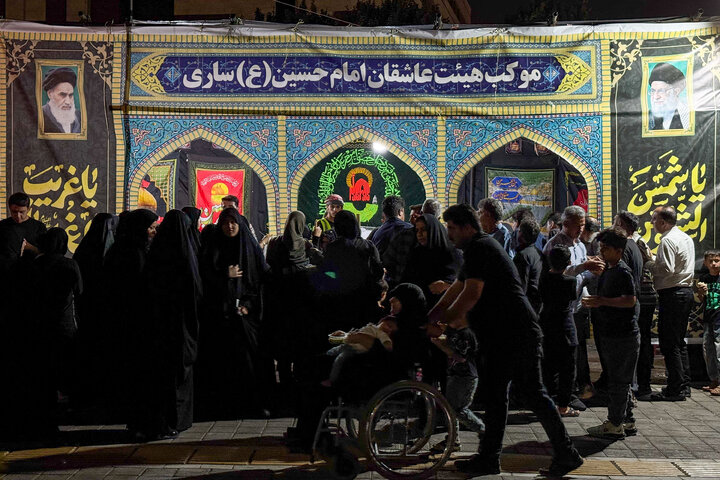 تقرير مصور/ مواکب خدمة العشرة الأخيرة من شهر صفر في مدینة مشهد