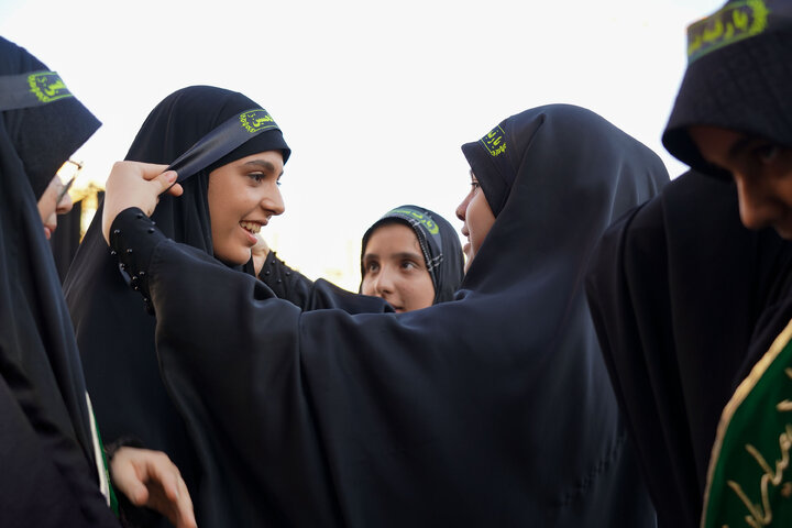 تقرير مصور/ موکب المَجمع الثقافي في المسار الثقافي لروایة النور في مدينة مشهد