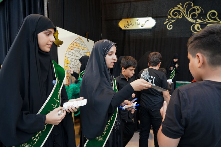 تقرير مصور/ موکب المَجمع الثقافي في المسار الثقافي لروایة النور في مدينة مشهد