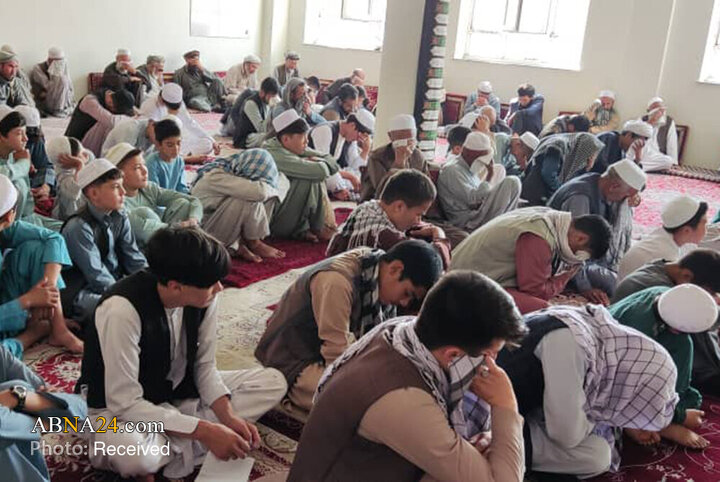 گرامیداشت رحلت پیامبر و شهادت امام رضا(ع) در مدرسه قائم کابل