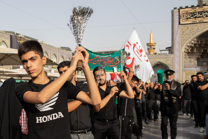 Photos: Imam Reza mourning processions held at Razavi shrine