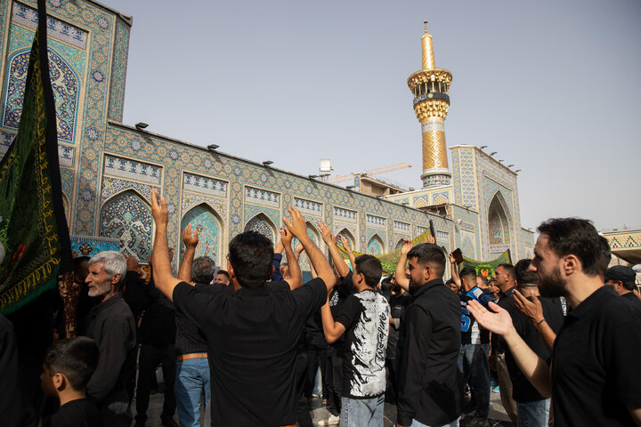 Photos: Imam Reza mourning processions held at Razavi shrine