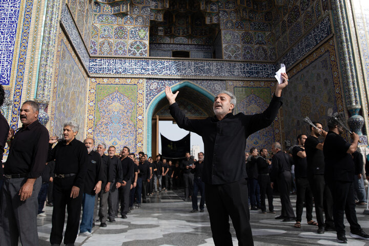 Photos: Imam Reza mourning processions held at Razavi shrine
