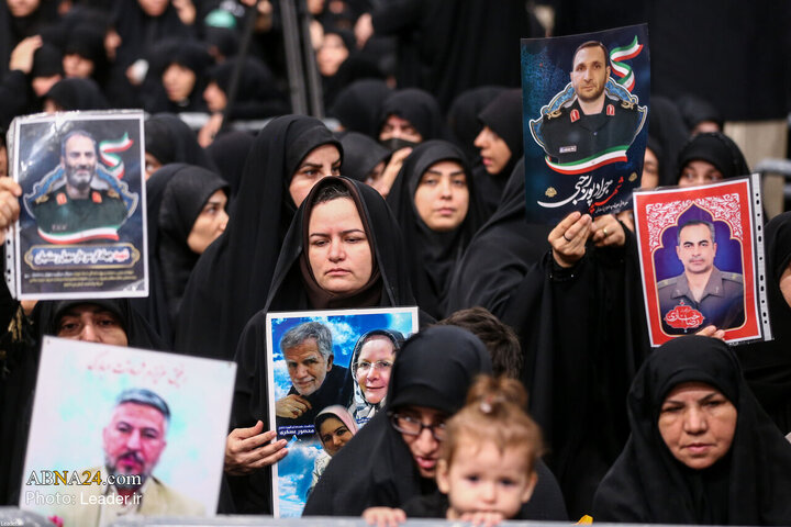 İmam Rıza'nın (a.s) Şehadet Yıldönümü Münasebetiyle İslam İnkılabının Konuşması Eşliğinde Düzenlenen Matem Merasimi