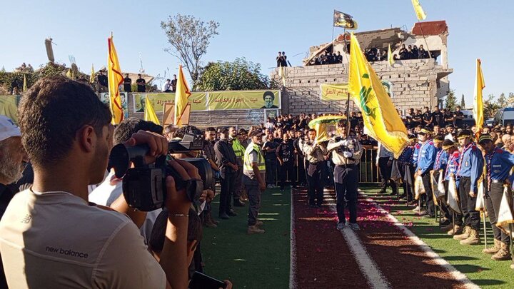 حزب الله يشيّع الشّهيد محمد قاسم في عيتا الشعب الحدودية